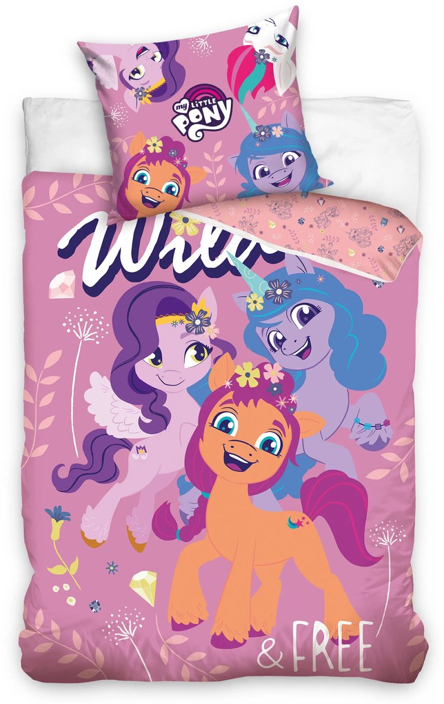 Detské obliečky MY LITTLE PONY PINK ružové