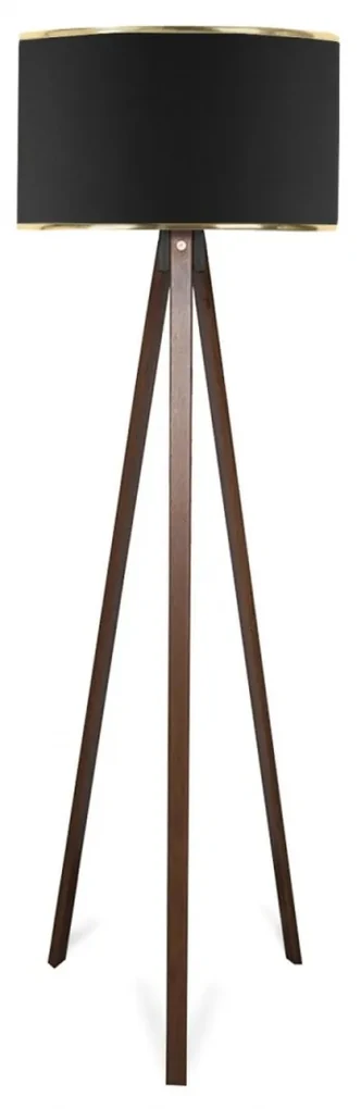 Stojacia lampa AYD II 140 cm čierna