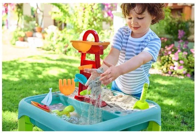 Playtive Detský stôl na hru s pieskom a vodou  (100388968)