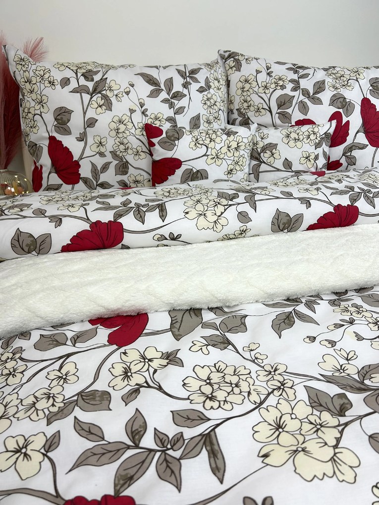 INTERMEDIC SK Posteľná obliečka Red Romantic 140x200/70x90 cm