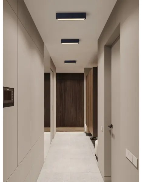 Immax NEO 07074-60-LED Stmievateľné stropné svietidlo CANTO 34W/230V čierna Tuya+DO