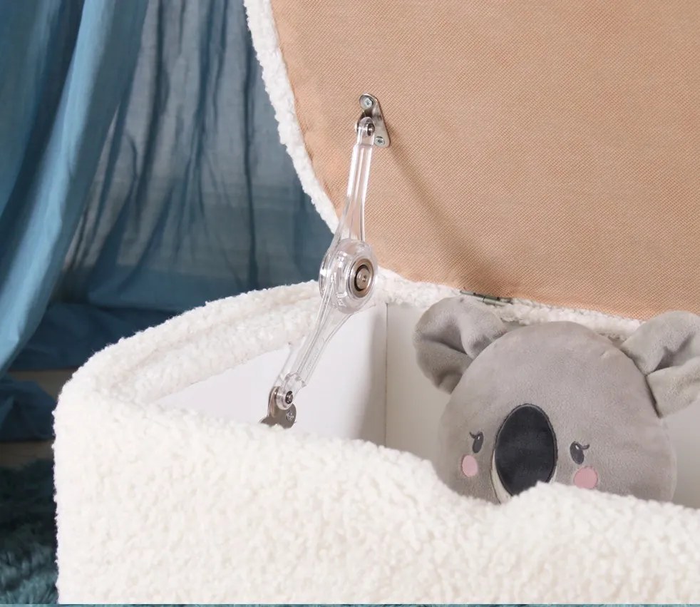 Detský taburet MOOUV biely