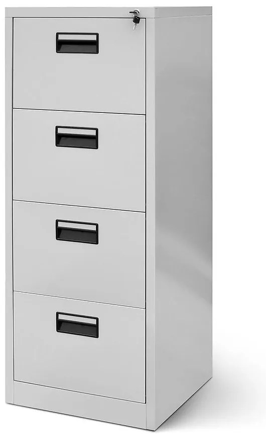 Skriňa Sara V004 kovová šedý