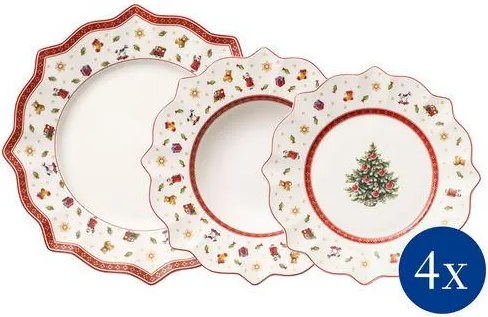 XXXLutz KOMBINOVANÝ SERVIS 12-dielne Villeroy & Boch - Vianočné dekorácie - 003407140106