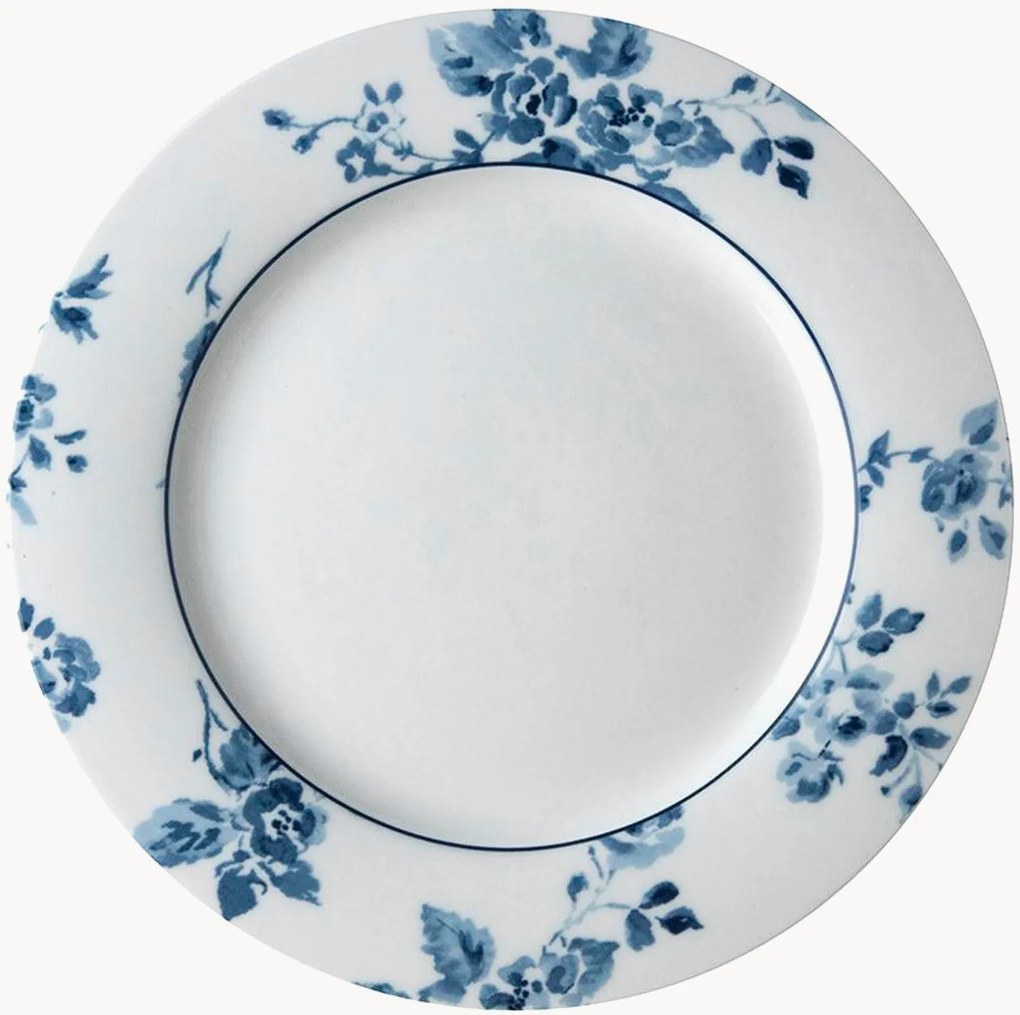 Porcelánové raňajkové taniere China Rose, 4 ks