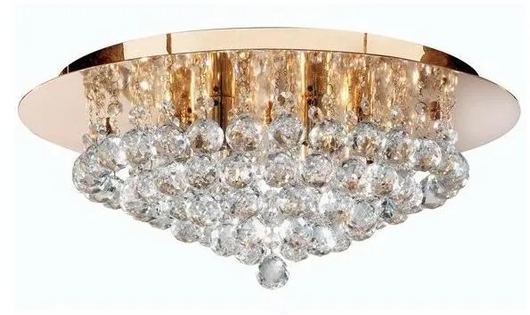 Searchlight 3406-6GO - Stropné svietidlo HANNA 6xG9/33W/230V