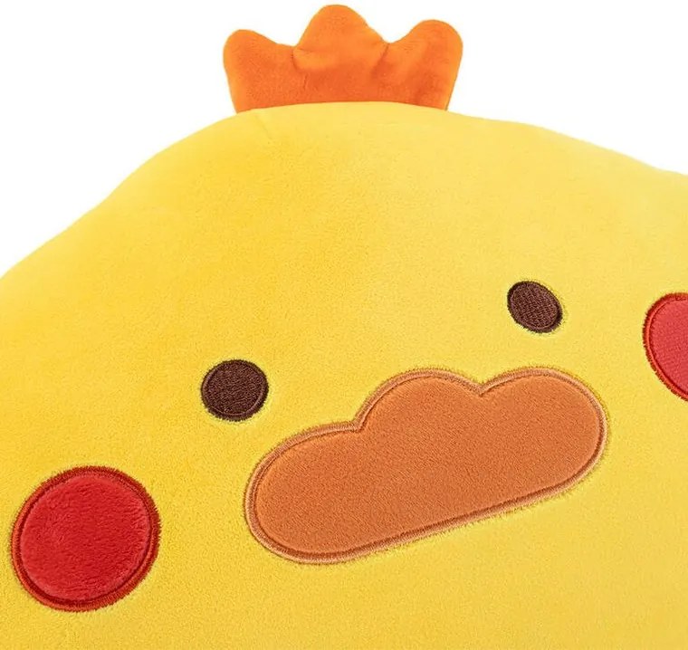 Detský tvarovateľný squish vankúšik KURIATKO 40 cm