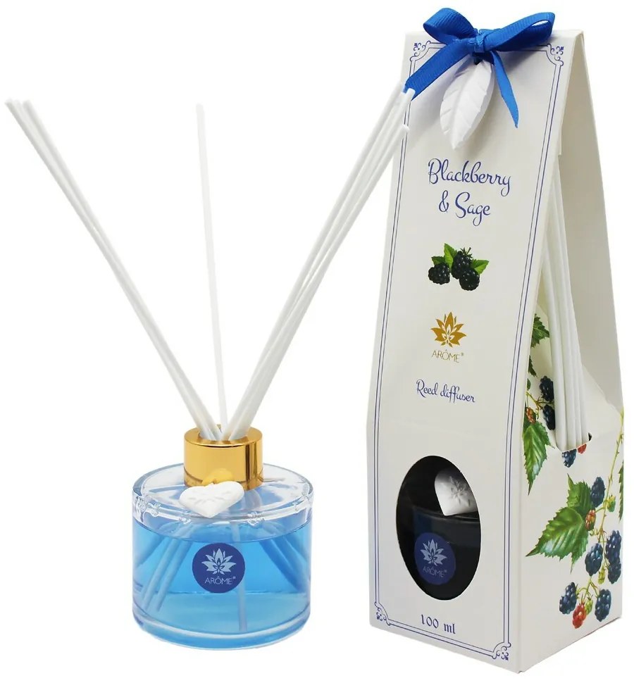 Arome Difúzer s tyčinkami Blackberry and Sage, 100 ml