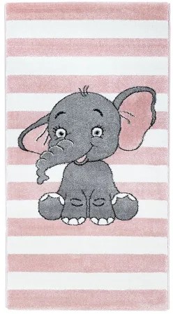 Koberce Breno Kusový koberec Kiddo A1087 pink, ružová,80 x 150 cm