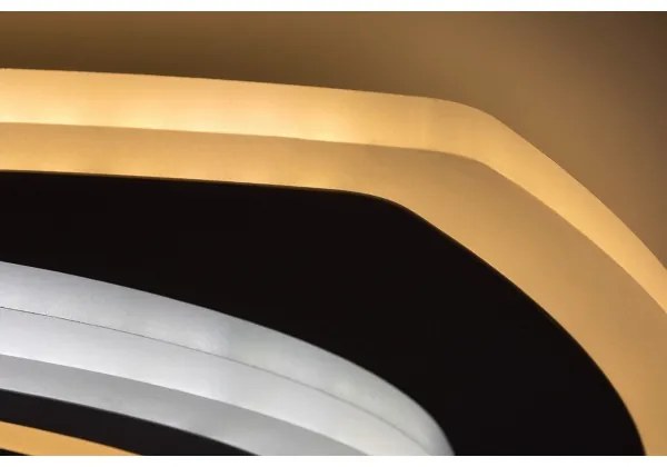 Rabalux 71318 - LED stmievateľné stropné svietidlo TANELI 60W/230V 3000/4000/6000K chróm + diaľkové ovládanie