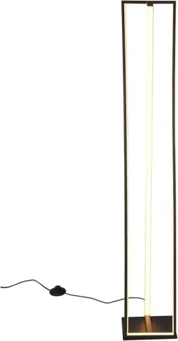 Trio - stmievateľná LED stojacia lampa EDGE LED/26W/230V 2300/3000/4000K čierna