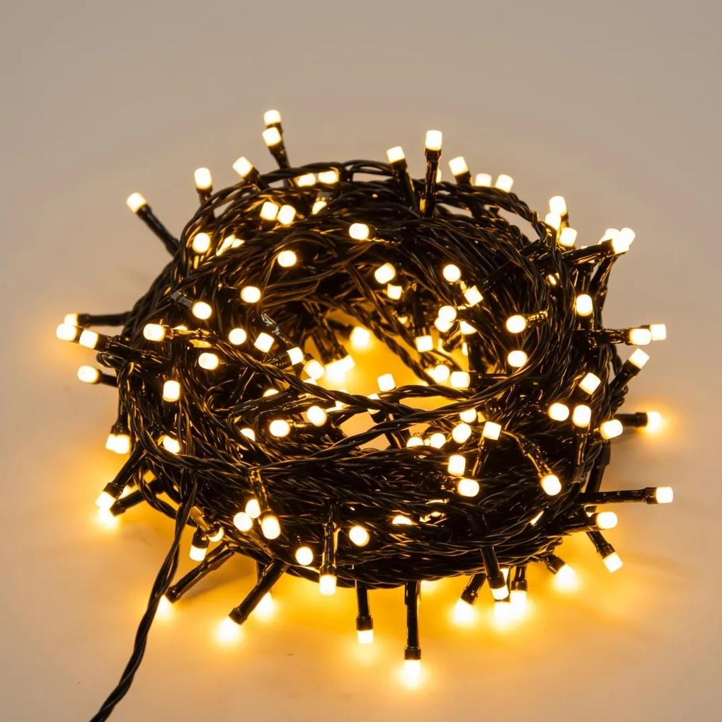 IMMAX NEO Vianočná šikovná LED reťaz NEO LITE, 7,2 W, 40m, 400 diód, WiFi, Tuya, IP44