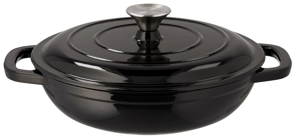 Silvercrest®  Liatinová servírovacia panvica, 2,4 l (čierna)  (100393065)