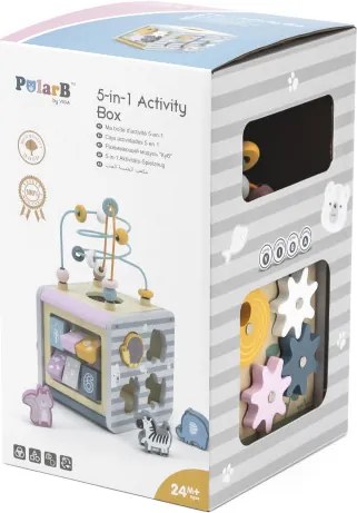 Edukačná kocka Viga 44030 PolarB s priestorovým bludiskom