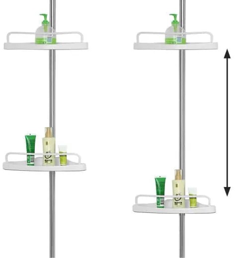 InternetovaZahrada Teleskopická polica do sprchy 92-306 cm