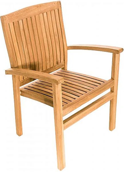 DEOKORK Záhradná teaková zostava HARMONY 1+4+1