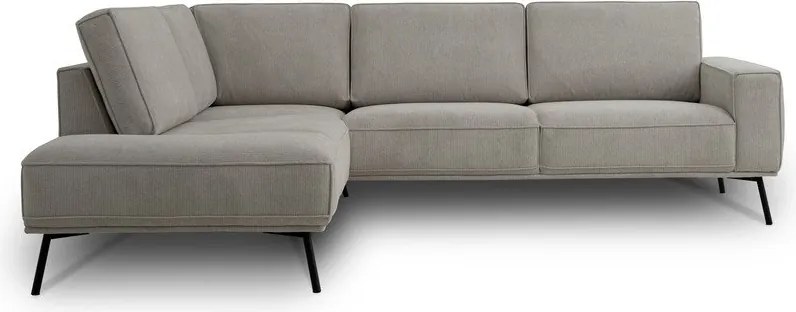 Sivobéžová ženilková rohová pohovka (ľavý roh/do L) Amsterdam – Scandic