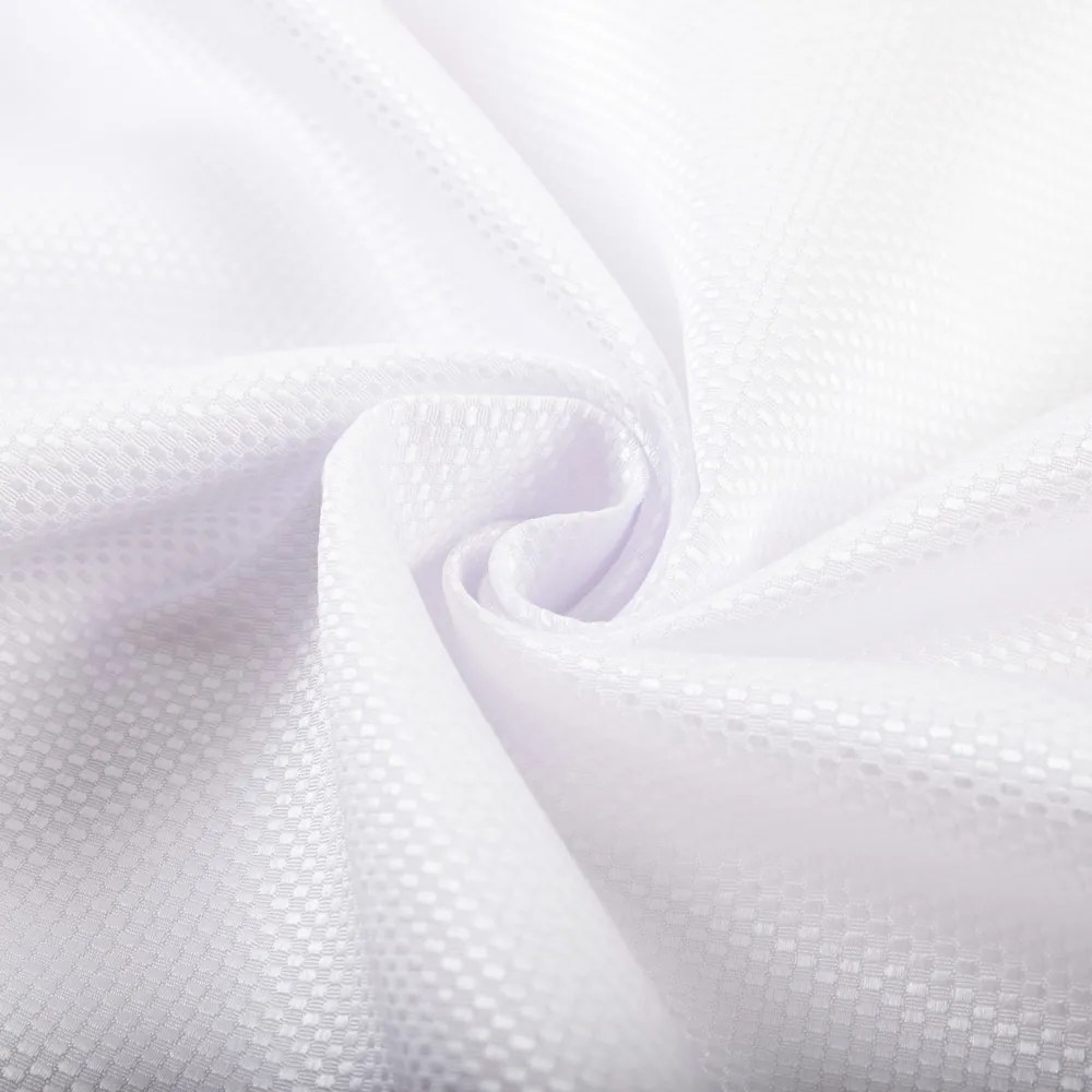 Biante Dekoračný behúň na stôl Monako PM-126 Drobný nopkový vzor biely 20x120 cm