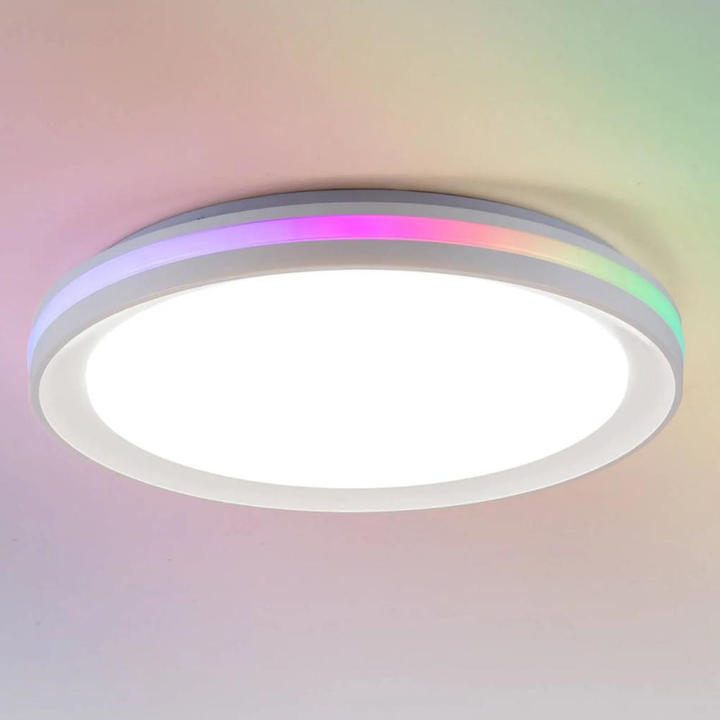 Stropné LED svetlo Ribbon, CCT, RGB