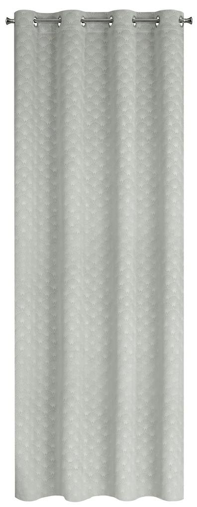 Hotová záclona JÚLIA 140x250 CM sivá