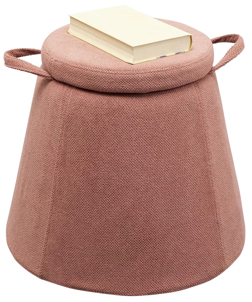 Thimble Storage taburetka ružová Ø51 cm