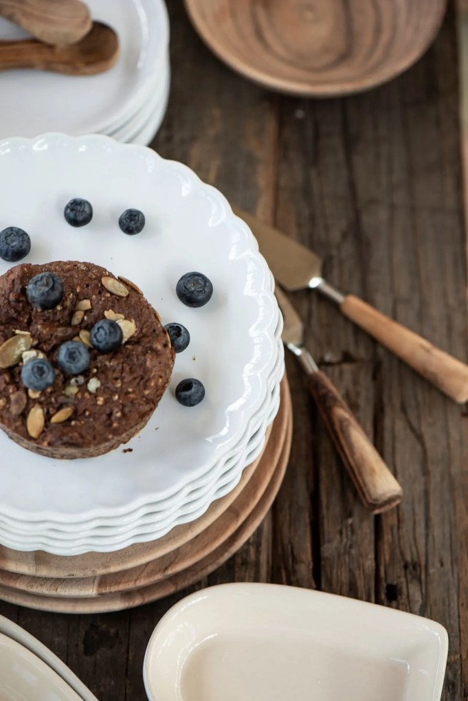 Ib Laursen Tanier keramika biely 19,5 x 2,2 cm 45274