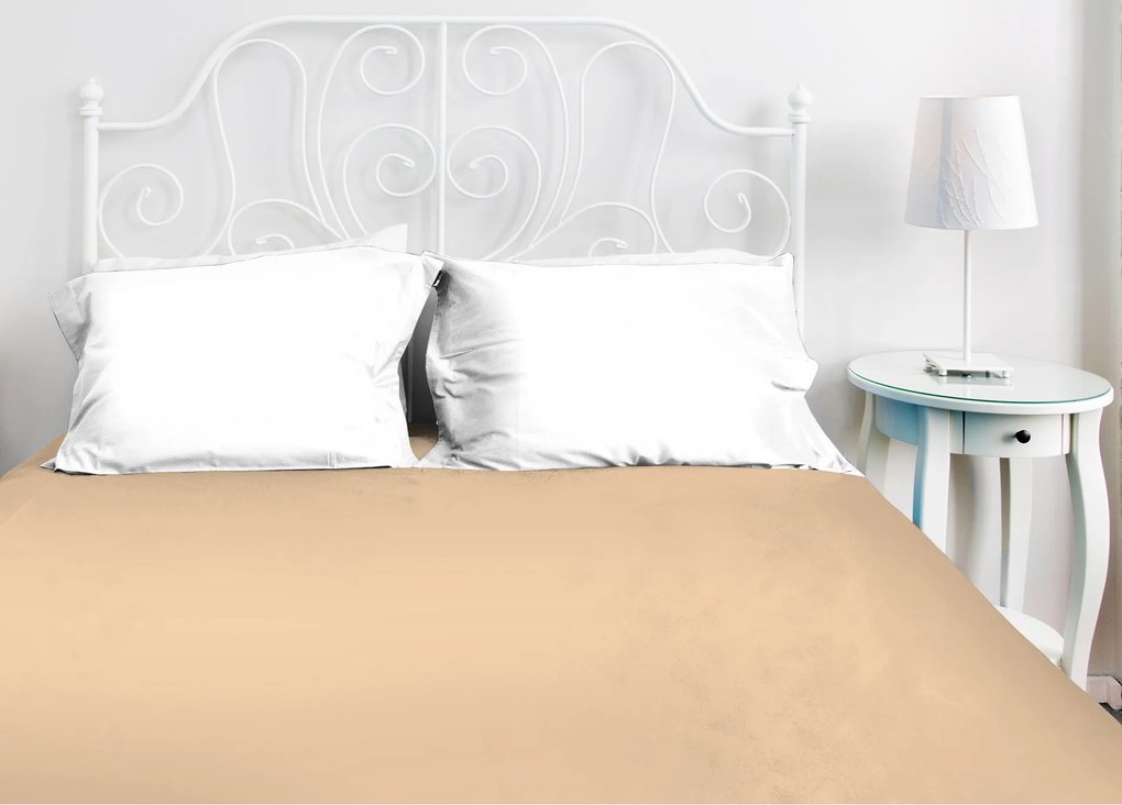 povlečemevás.cz Prestieradlo Jersey STANDARD 180x200 cm - orechové
