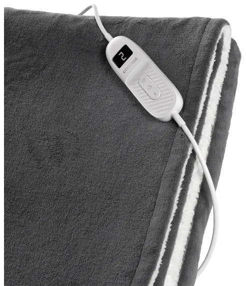 Concept DV7420 - Elektrická vyhrievacia deka 160W/230V 180x130 cm šedá/biela