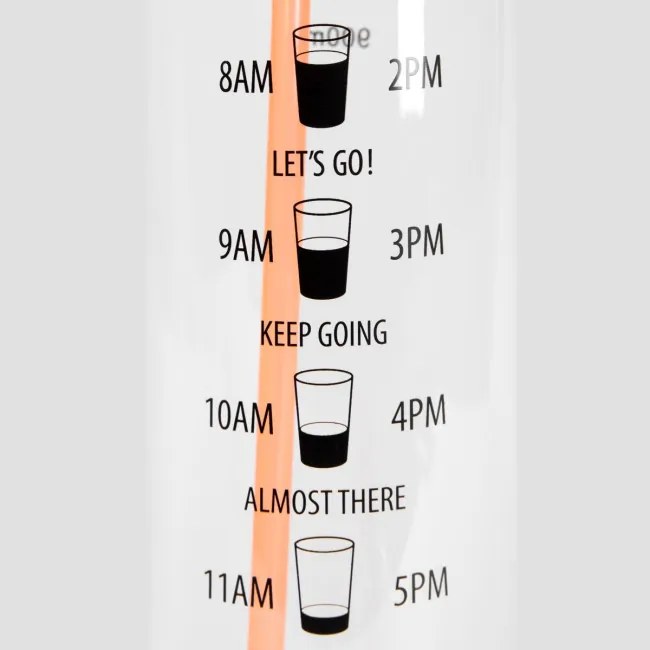 Fľaša AQUAFLOW ružová 739248 900 ml