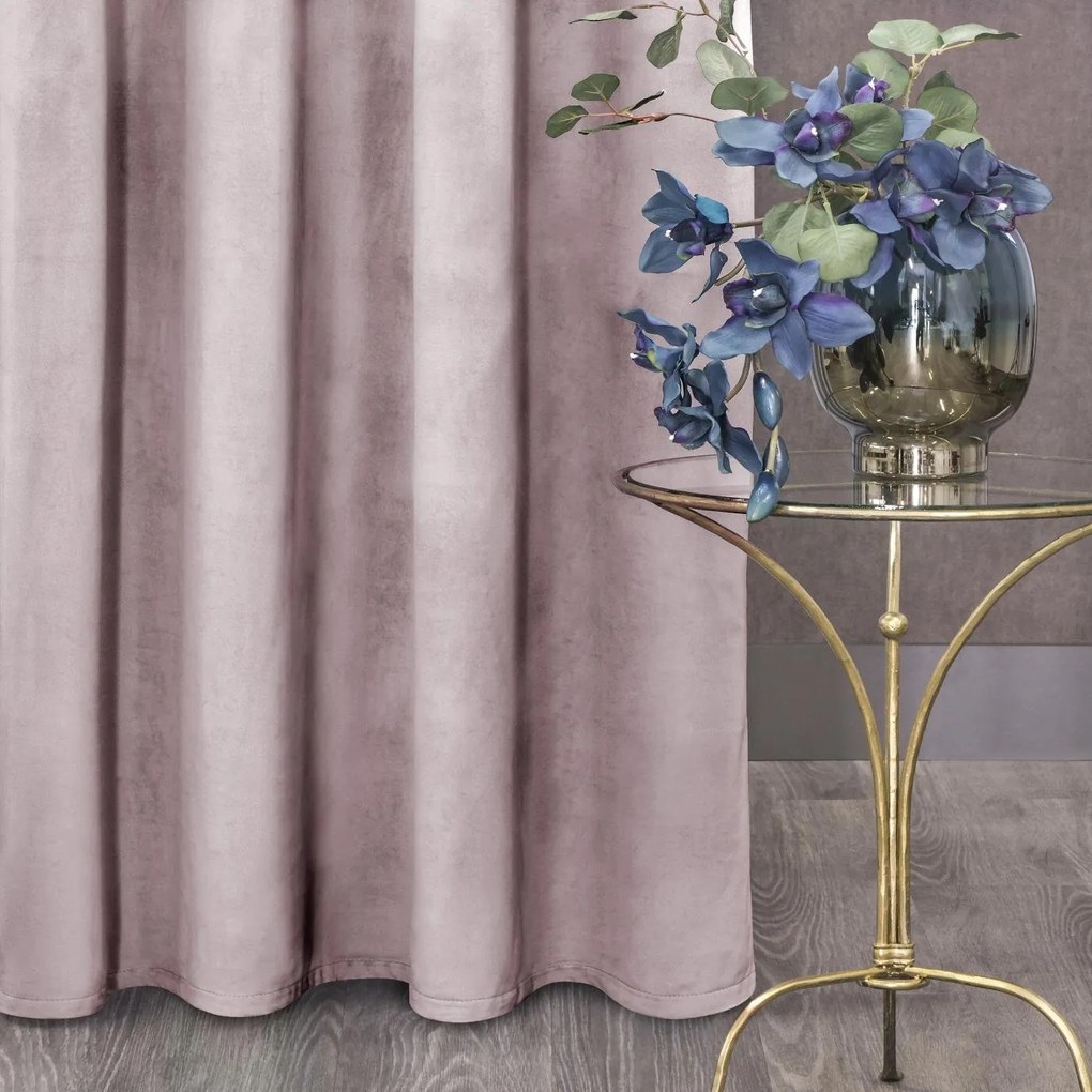 Hotový záves D91 ROSA 140x250 cm, púdrový