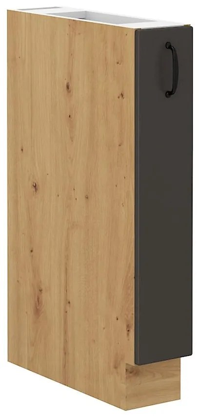Kuchynská skrinka STILO grafit mat/artisan 15d cargo bb