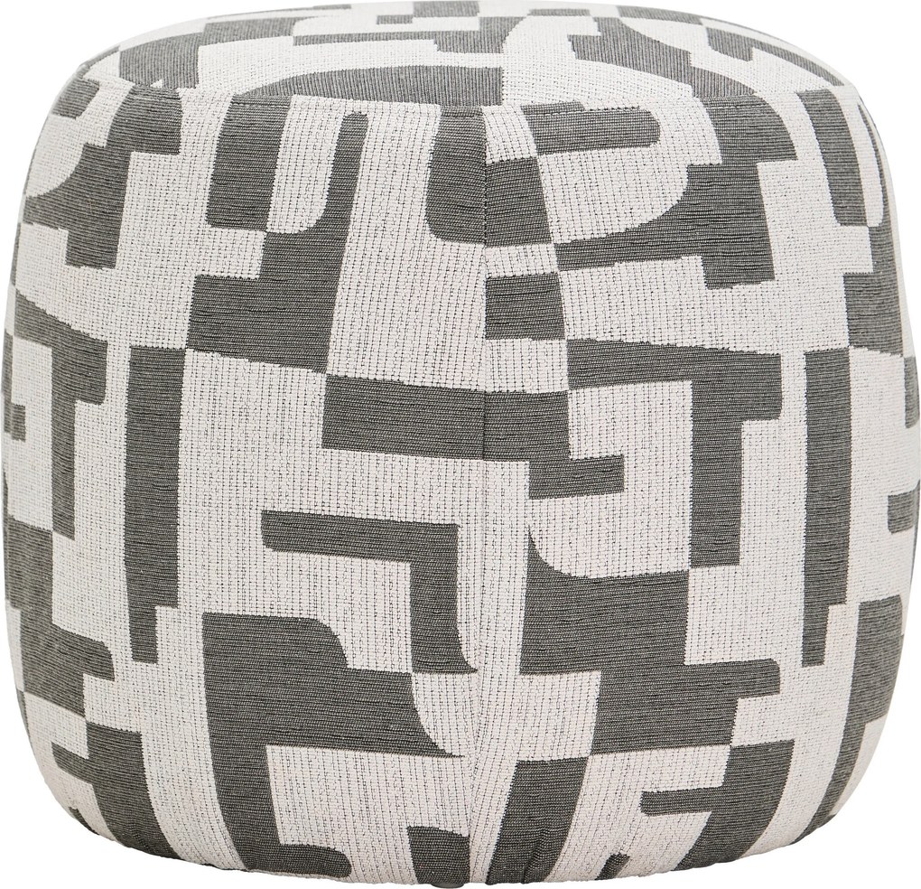 XXXLutz TABURETKA „PUFF“, 46/40/46 cm MID.YOU - Kreslá - 001243008101