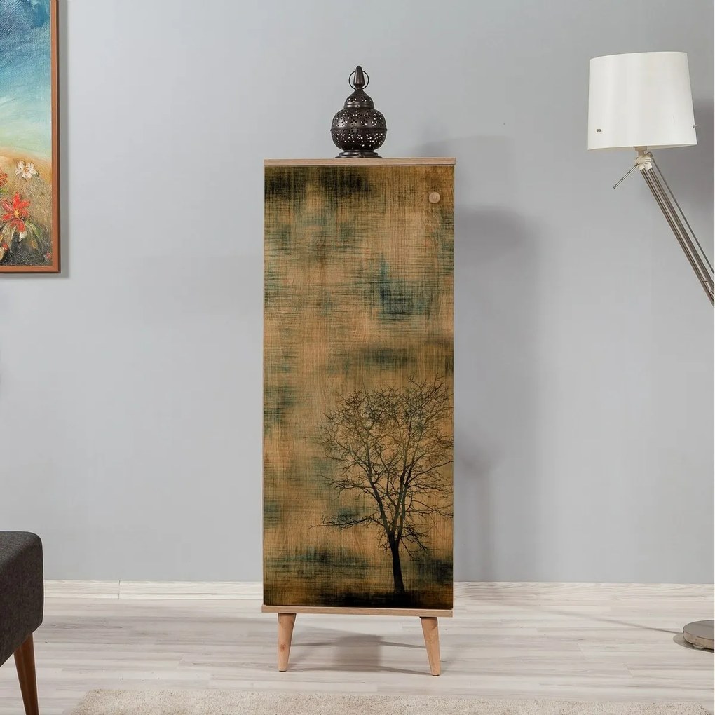 Skrinka na topánky Mega Sonoma Oak Trees