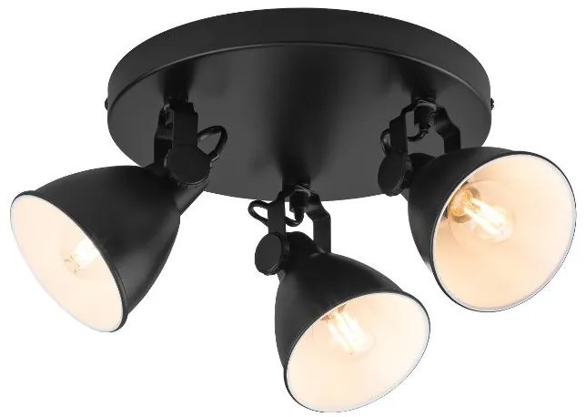 Livarno home Stropné LED svietidlo (stropné bodové svietidlo, čierna)  (100383218)