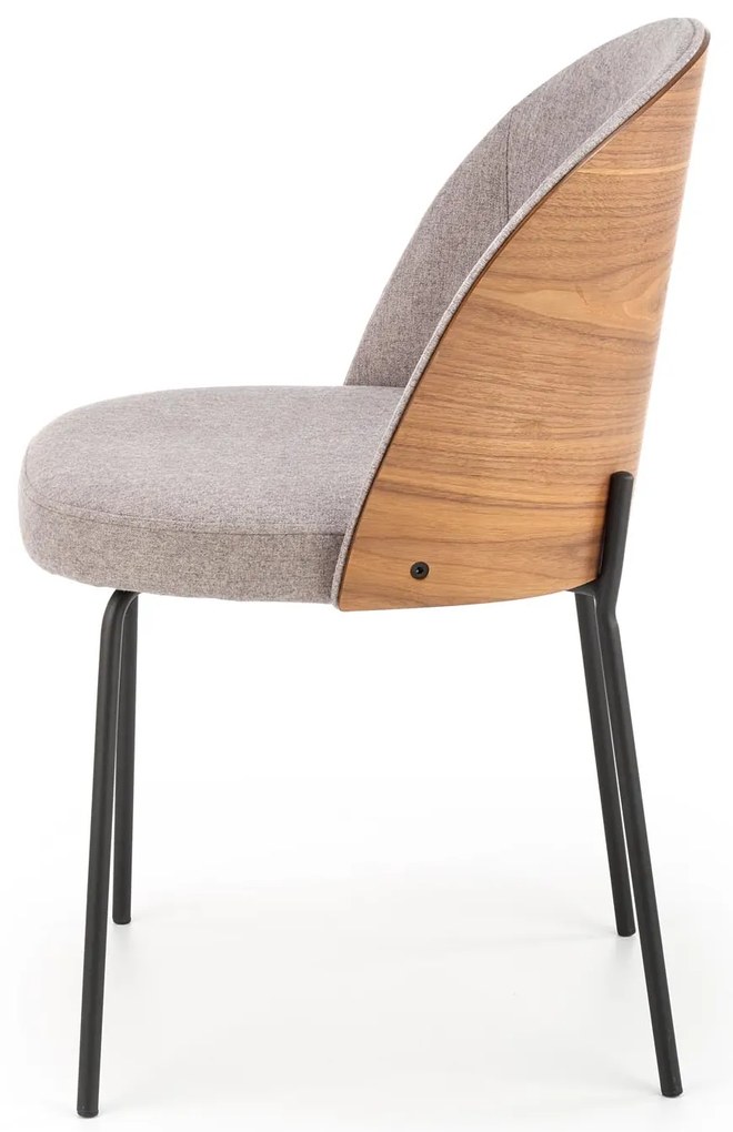 AKCIA Sivá stolička NORME z lakovanej ocele II. akosť