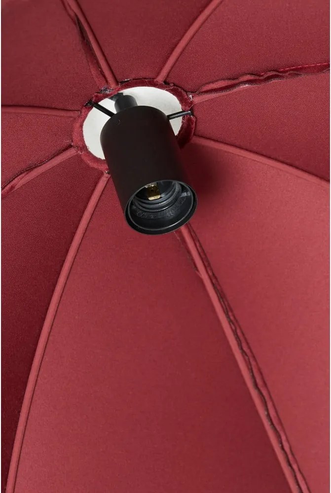 Vínové závesné svietidlo s textilným tienidlom ø 50 cm Malacia – Light &amp; Living