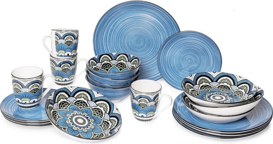 Porcelánový riad v súprave 20 kusov Bonami Essentials Orient