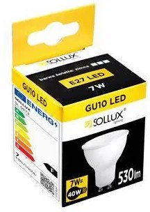 LED žiarovka GU10 4000K 7W 530lm