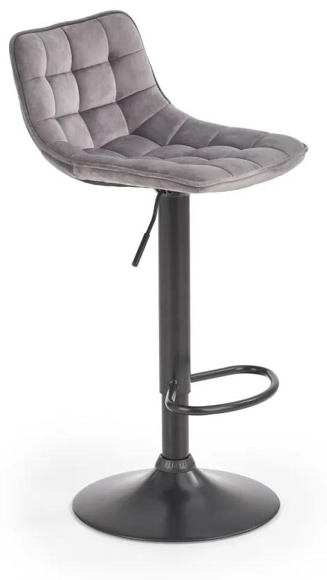 HALMAR Barová stolička Forbia šedá | BIANO
