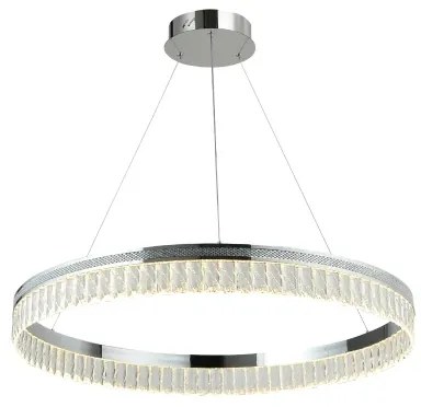 LED stmievateľný krištáľový luster na lane THALIA LED/55W/230V 3000-6000K + diaľkové ovládanie