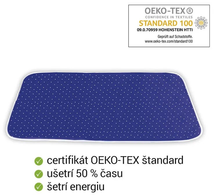 Deka na žehlenie BODKY 100 x 65 cm