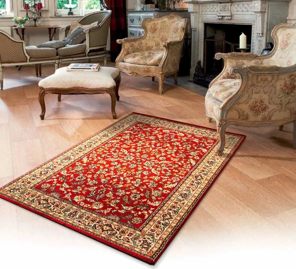 Kusový koberec SOLID 50 CEC, 240x340, červená, obývacia izba, Sintelon