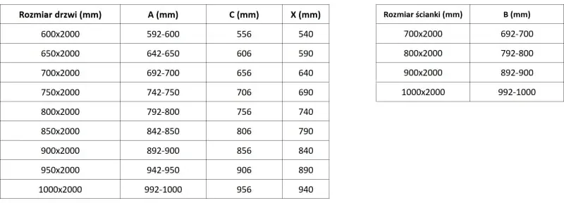 Mexen Lunar-B, výklopný sprchový kút ľavý 100 x 80 cm, 8mm číre sklo, oceľový profil, 832-100-080-97-00-L