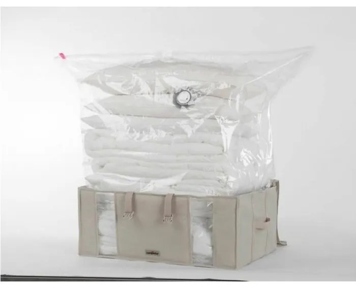 Úložný box s puzdrom Compactor Life, 210 l, béžová