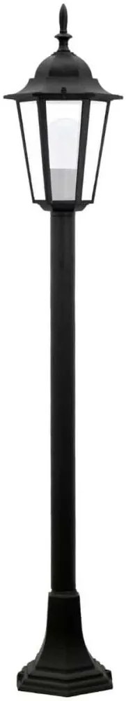 Polux Vonkajšia lampa 1xE27/20W/230V IP43 96,5 cm čierna SA0156