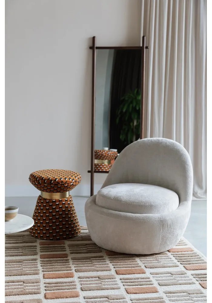 Ružové kreslo Nash – White Label