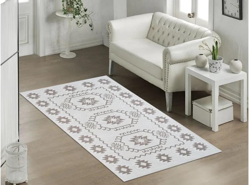 Odolný bavlnený koberec Vitaus Dahlia, 60 × 90 cm