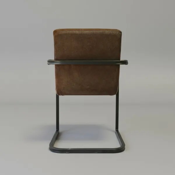 Jedálenská stolička BART hnedá