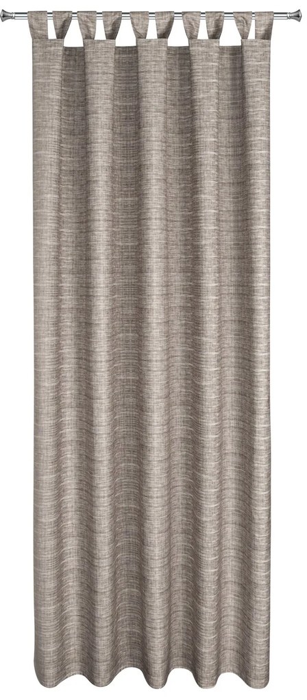 ZÁHRADNÝ VODEODOLNÝ ZÁVES NA PÚTKACH GARDEN 155X240 CM HNEDÁ