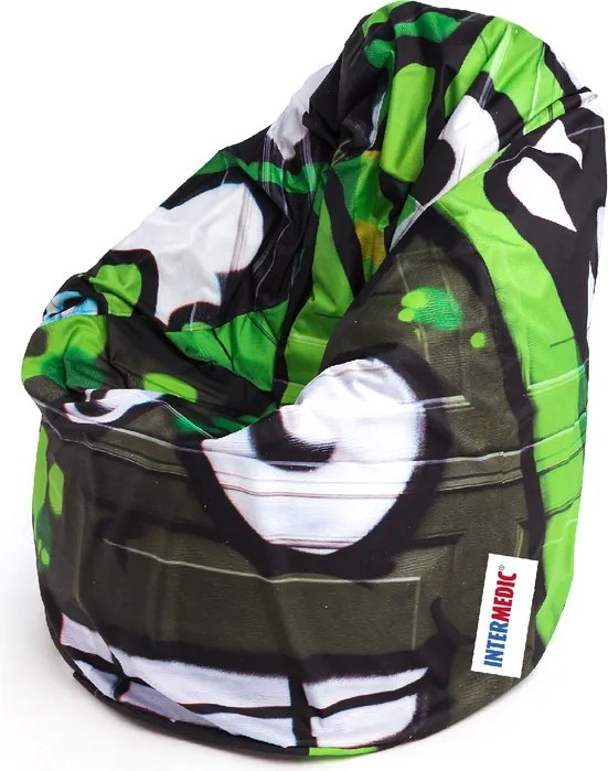 INTERMEDIC SK Sedací vak Mega Sako Modern Polyester - DG59 - Monster